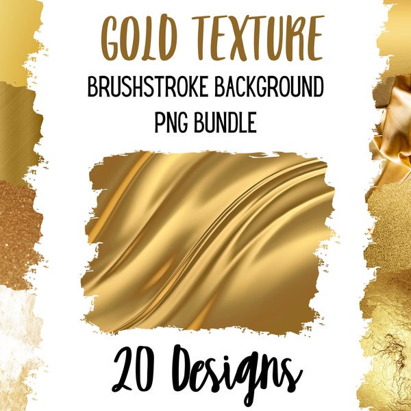 Gold background png bundle, textured effect  background sublimation file, golden brushstroke background png bundle, gold sublimate png