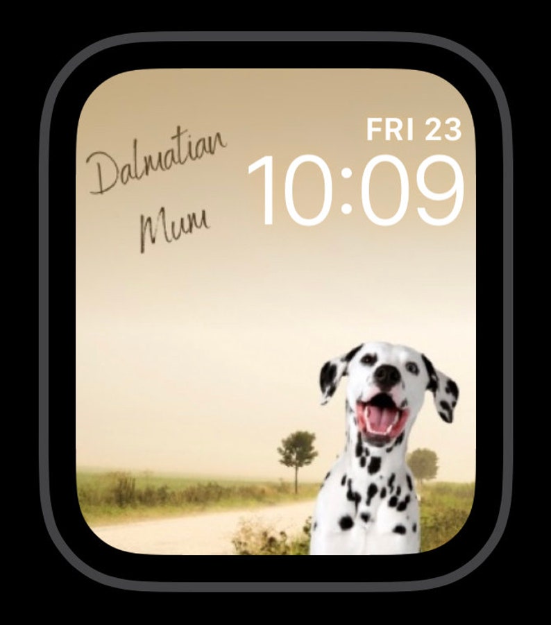 Dog Watch Wallpaper for Apple Watch Dog Mum Watch Face Apple Etsy