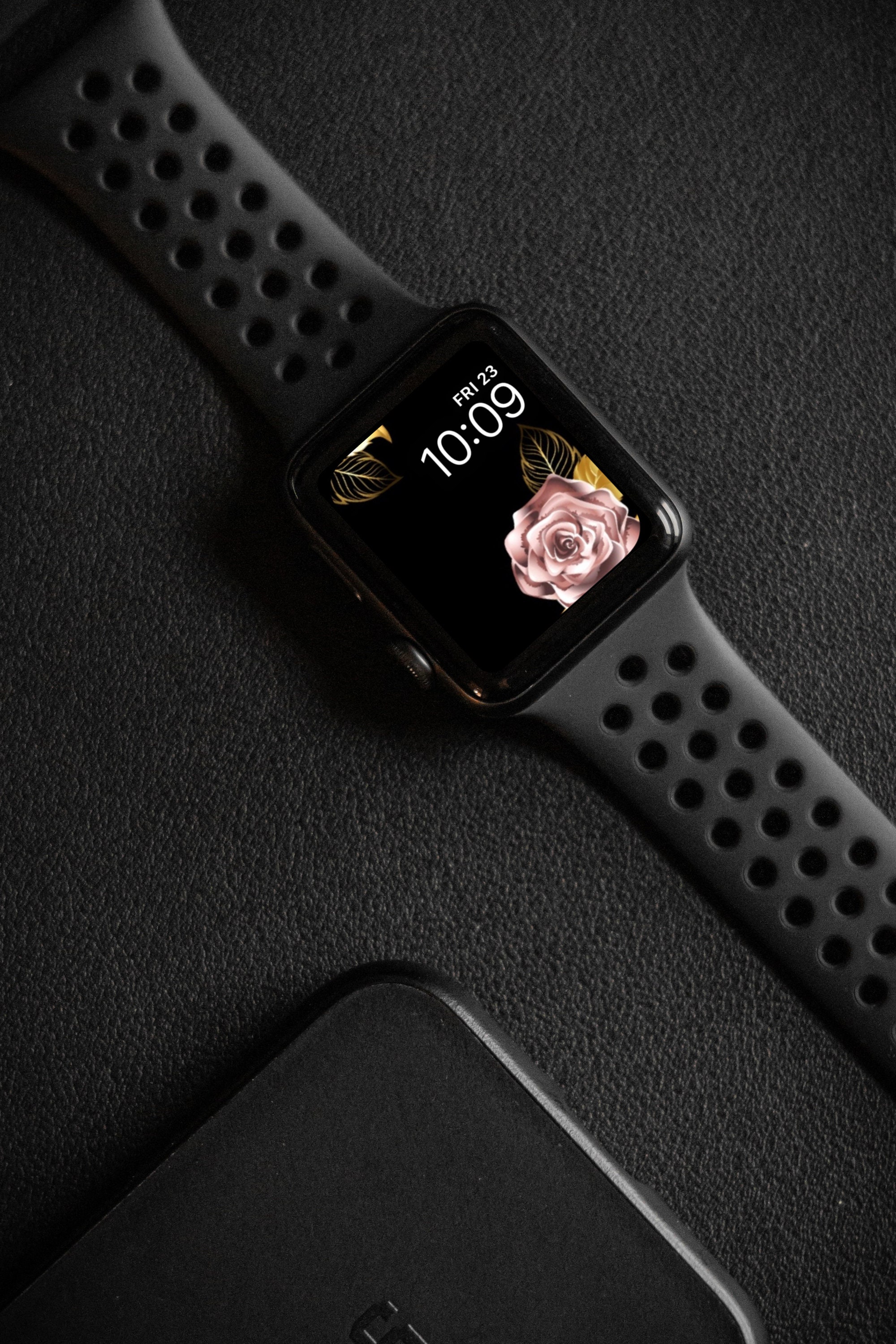 Rose Gold Apple Watch Wallpaper Apple Watch Faces Set of Etsy