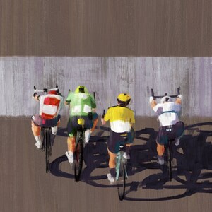 Cycling Poster- Tour Sprinters de France