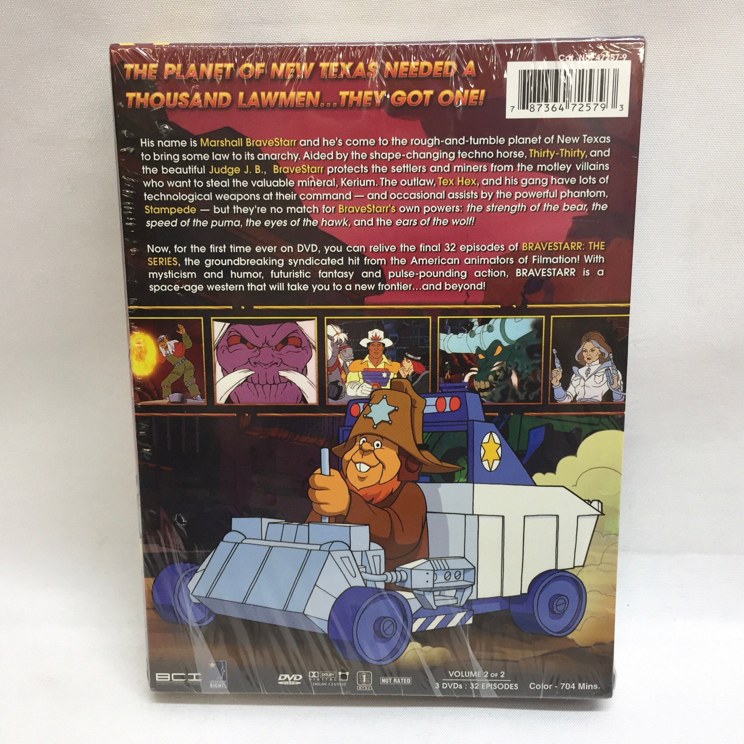 The Legend of Bravestarr - Season 1, Volume 2 DVD - Etsy