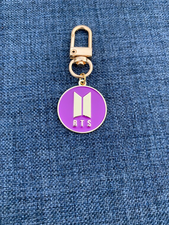 Bts enamel best sale keychain
