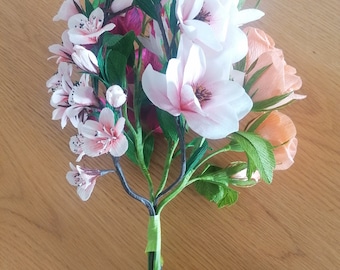 Spring flower bouquet