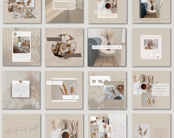 Social Media Manager Canva Social Media Branding Templates: Instagram & Pinterest (CANVA) CANVA TEMPLATE