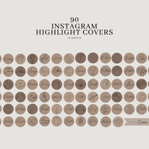 90 couvertures de faits saillants Instagram| Couvertures esthétiques pour Instagram| Mots Icônes Instagram| Icônes brunes pour Instagram| Texte des couvertures d&#39;histoires Instagram