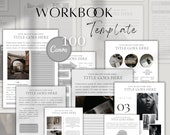 Canva Workbook Template Bundle, Coaching Workbook Kit, Journal and Ebook Templates