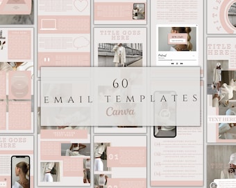 Social Media Manager Canva Email Template: Small Business Marketing (Digital Download) CANVA TEMPLATE