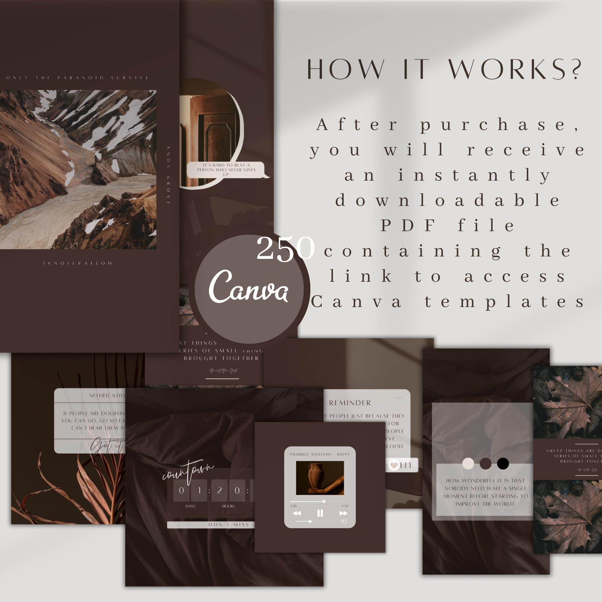 3000+ Canva Social Media Templates | Instagram Post & Story Bundle for ...