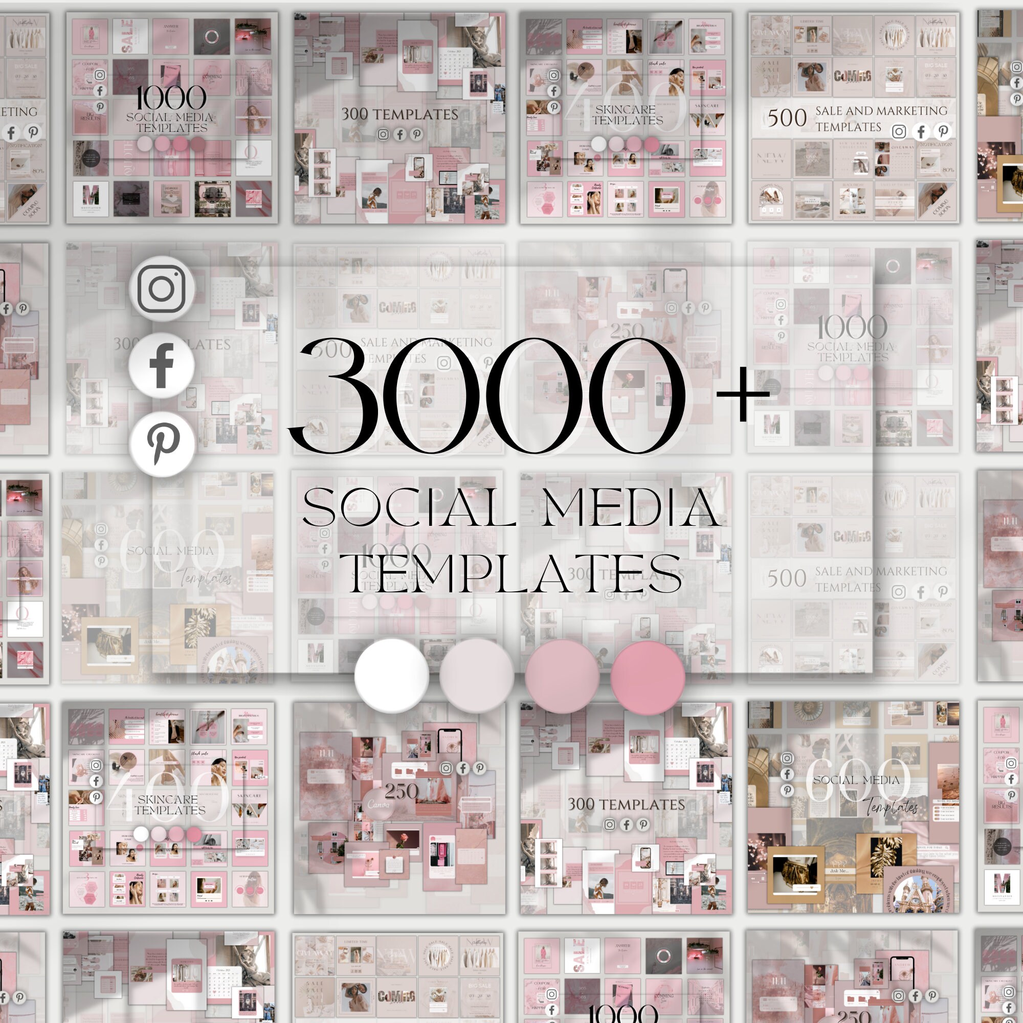 Pink Instagram Post Story Template | Canva Instagram Posts & Stories ...