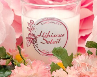 Hibiscus Soleil Scented Candle - Pure sunshine in scent form