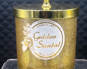 Golden Santal Scented Candle