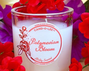Polynesian Bloom  Scented Candle