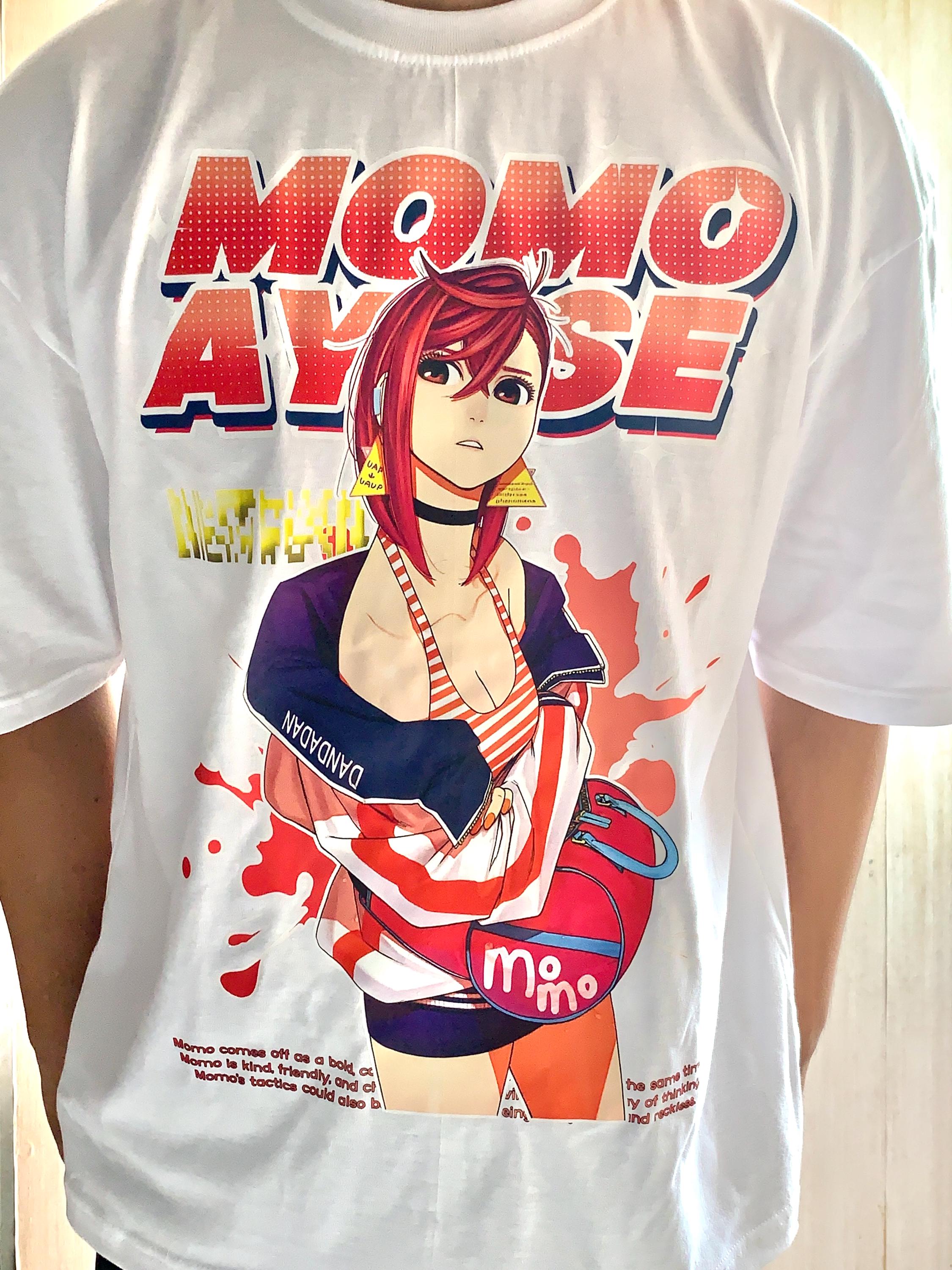 Oversize Momo Ayase Graphic Tee Original Design T-shirt