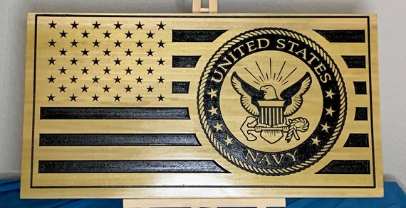 Veteran made US Navy Flag
