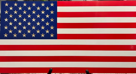 Veteran handmade Traditional American Flag