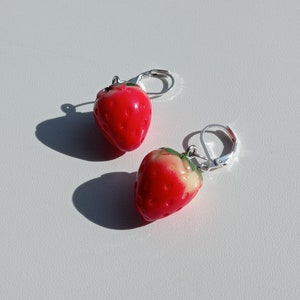 Adorable Strawberry Earrings