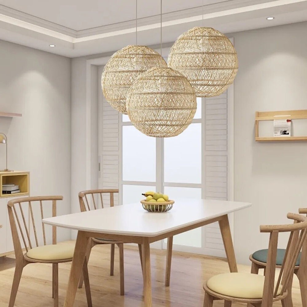 Rattan Chandelier Etsy Australia
