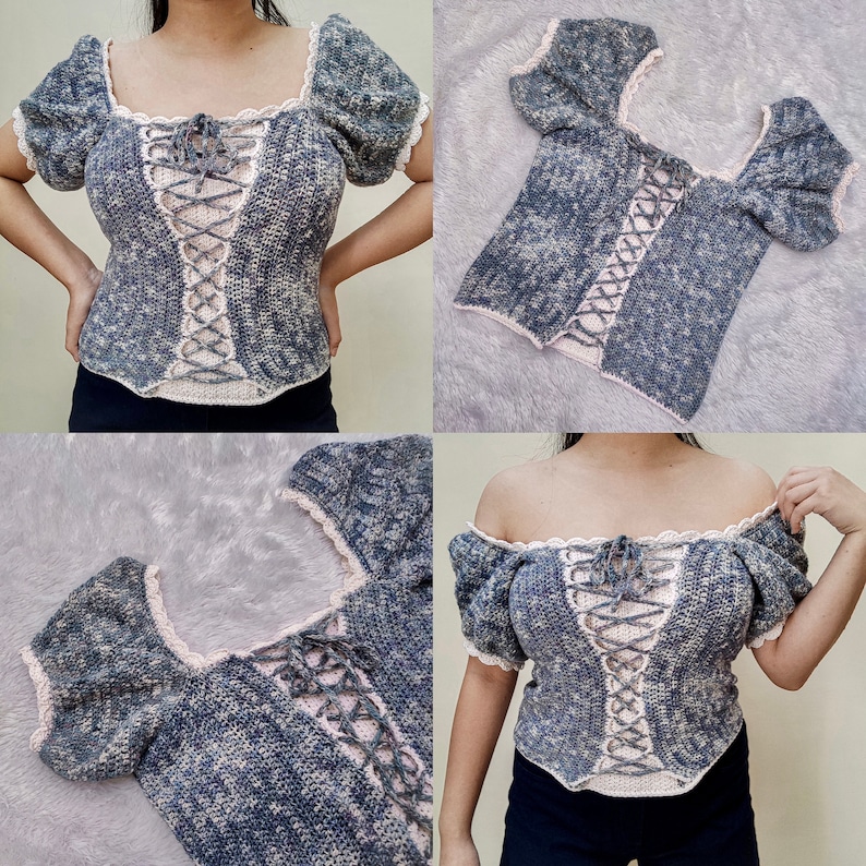 Princess Top Pattern - Crochet Top Pattern - Etsy