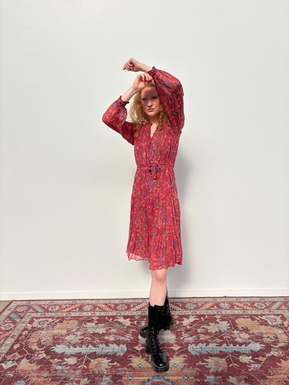 midi women summer dresses Animal / L