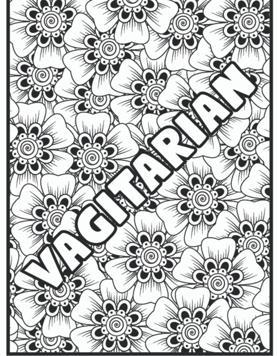 82 adult cuss word coloring sheets dirty coloring pages for etsy