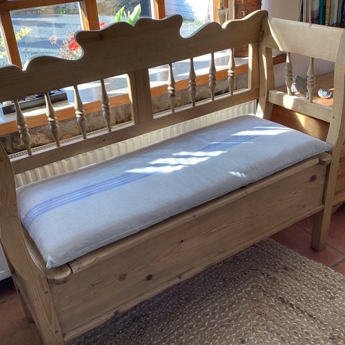 Gustavian Bench Seat Covers Etsy