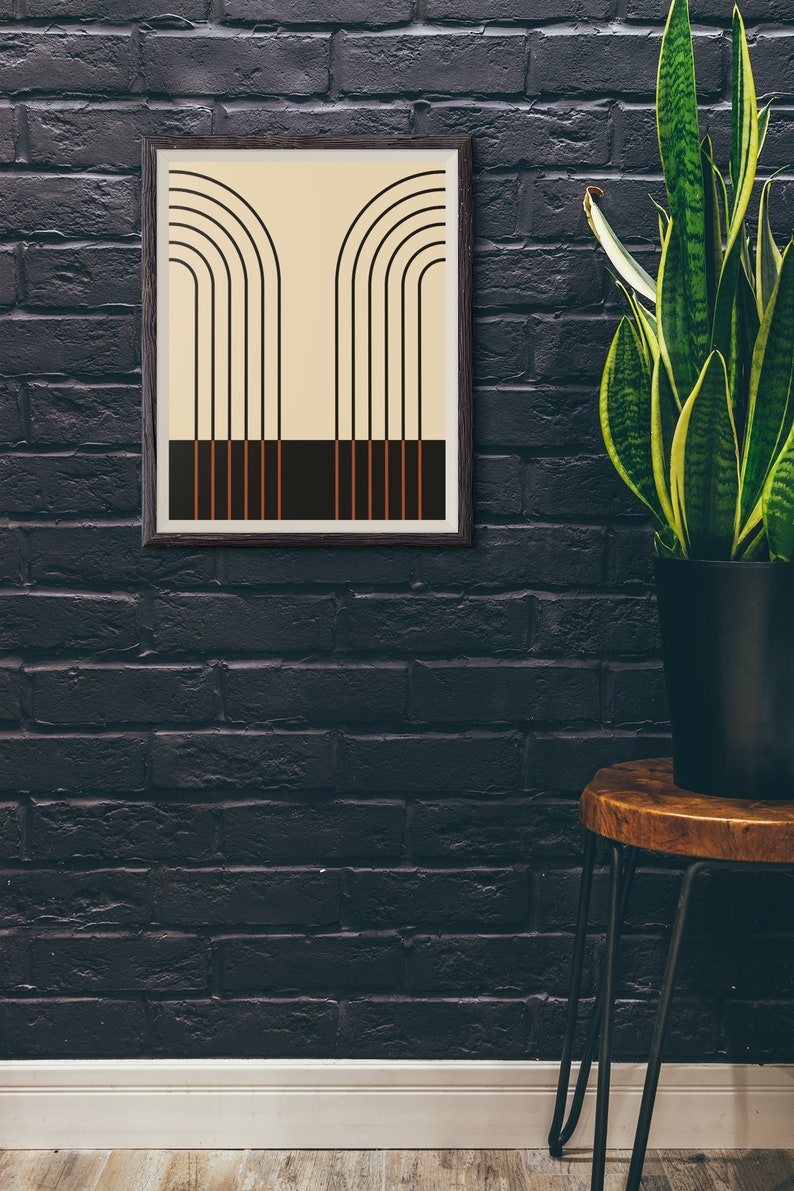 Printable Abstract Line Art Line Art Digital Print Line Art Etsy