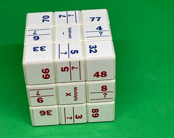 Math CUBIFIED™ (Vertical) Activity Cube