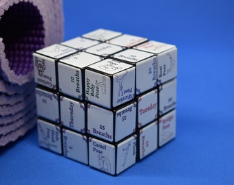 Yoga Pose Cube: CUBIFIED™ Fitness Activity Gift