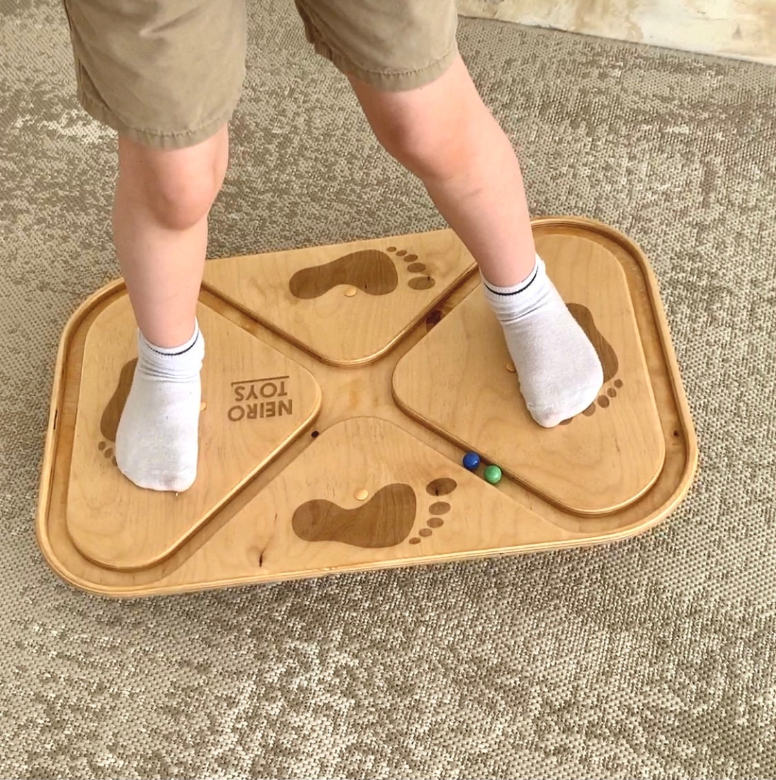 Balance Board Wobble board for kids Child development toy Etsy