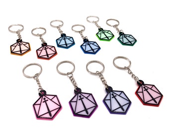 Critical Role 3D Printed KeyChain