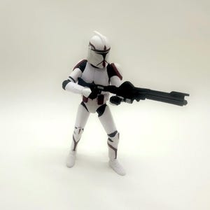 1/18 Coruscant Guard Clone Trooper Custom Figure Star Wars Clone Wars TVC