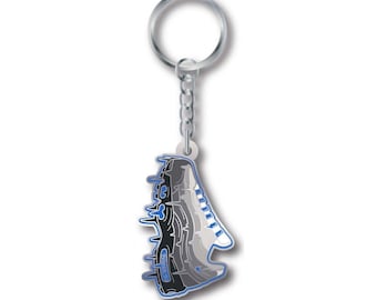 Air Max 95 Crystal Blue-inspirerad nyckelring