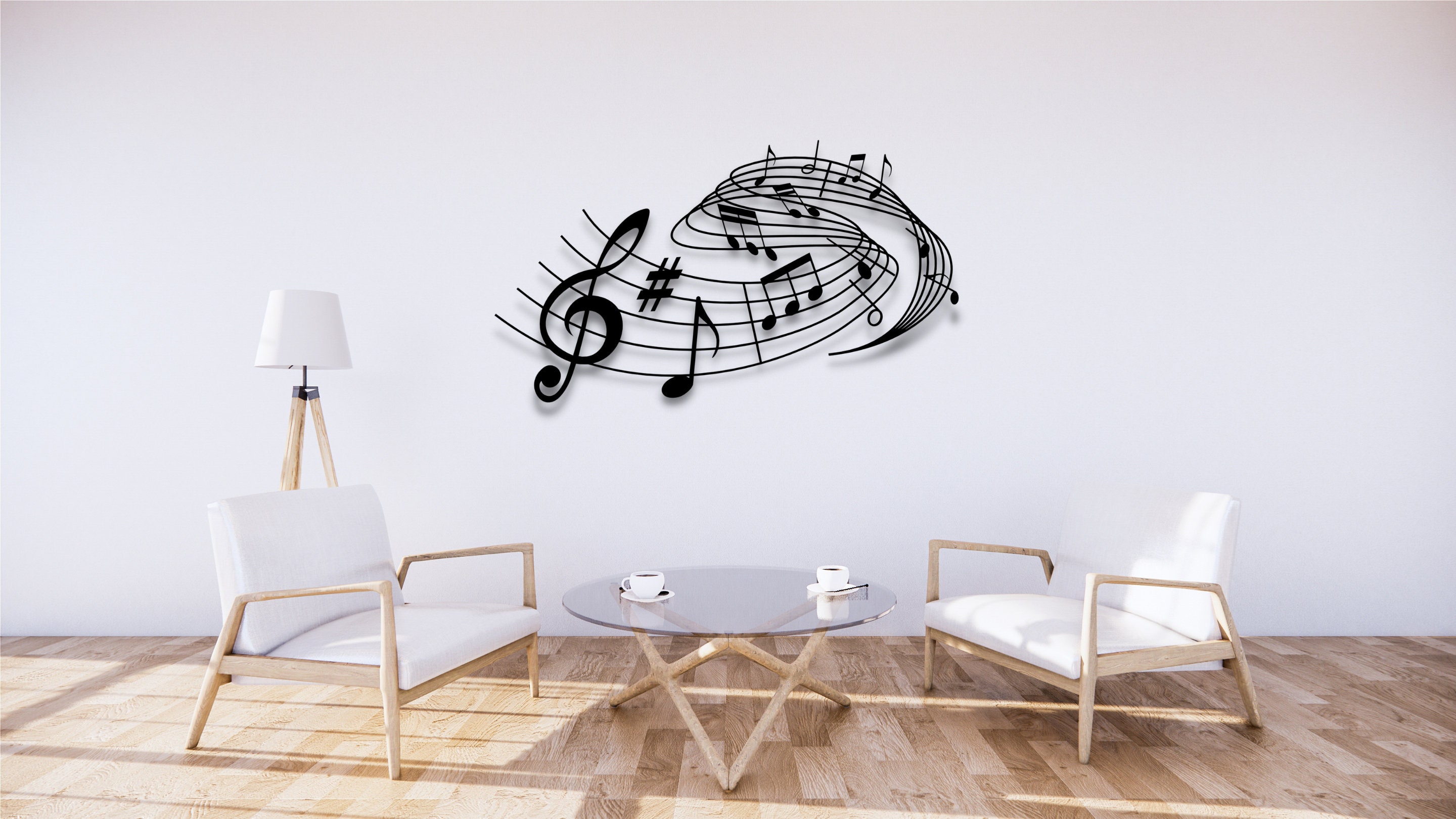 Metal Wall Decor, Music Decor, Metal Wall Art, Music Time, Livingroom