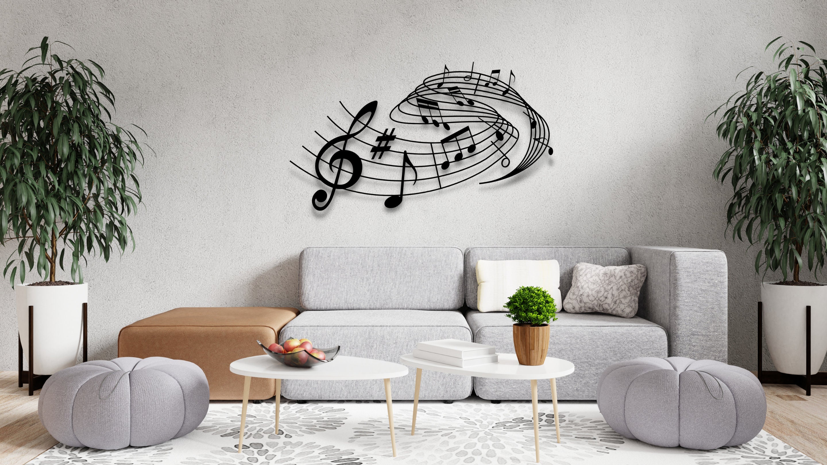 Metal Wall Decor, Music Decor, Metal Wall Art, Music Time, Livingroom