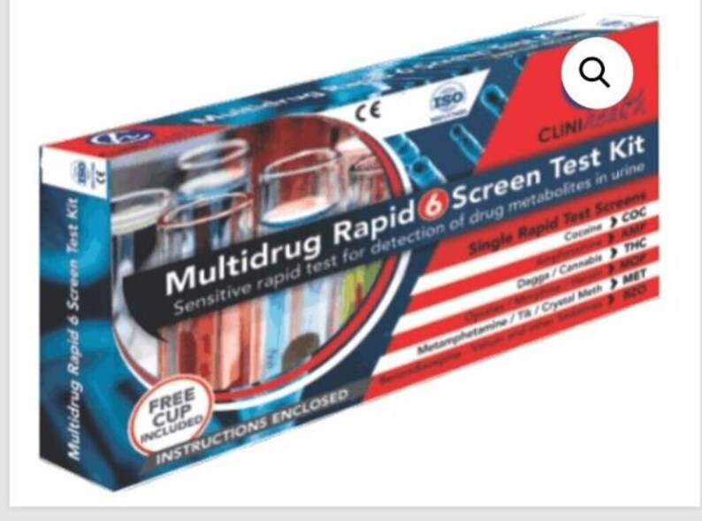 Multidrug Rapid Screen Test Kit Etsy