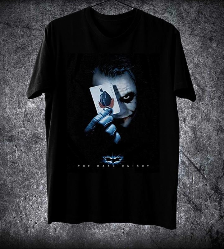 Kwalificatie element Boos worden The Dark Knight Heath Ledger Joker T-shirt - Etsy