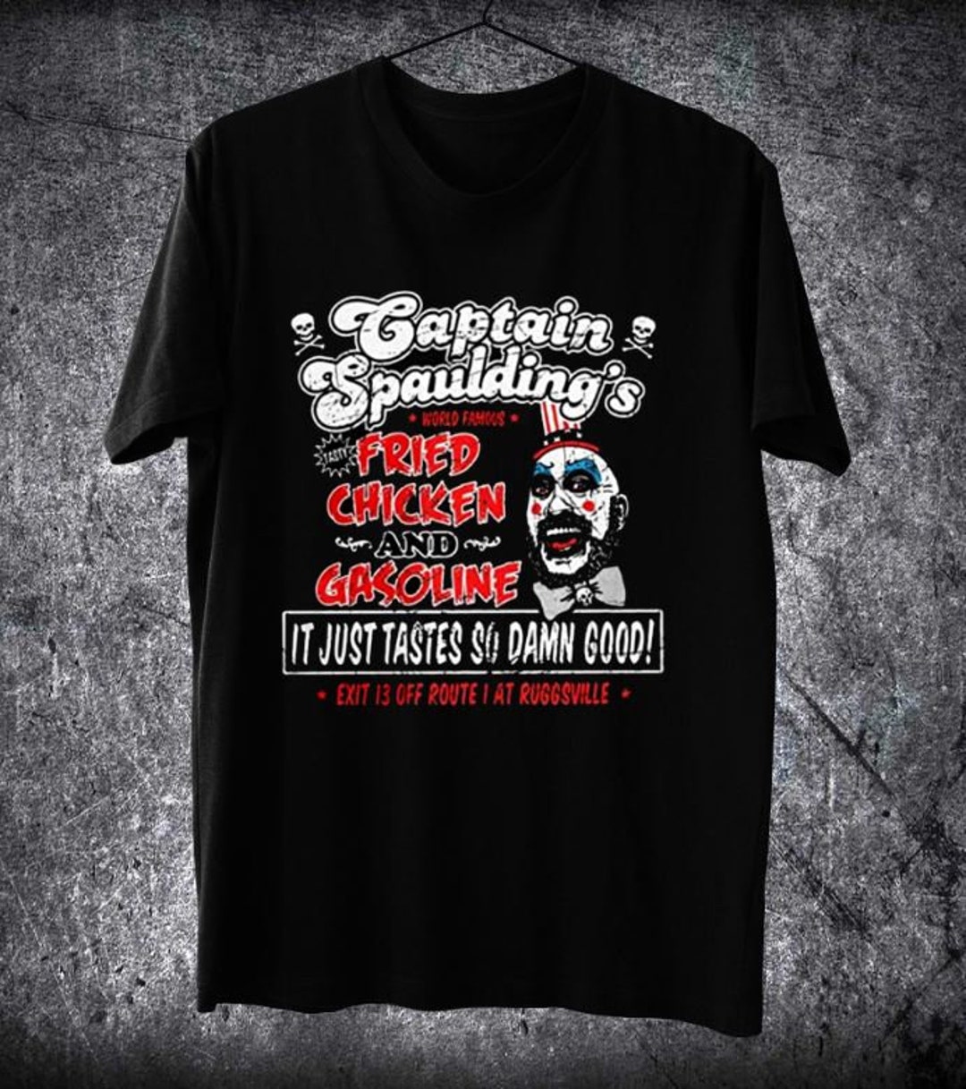 Captain Spaulding Fried Chicken T Shirt - Etsy