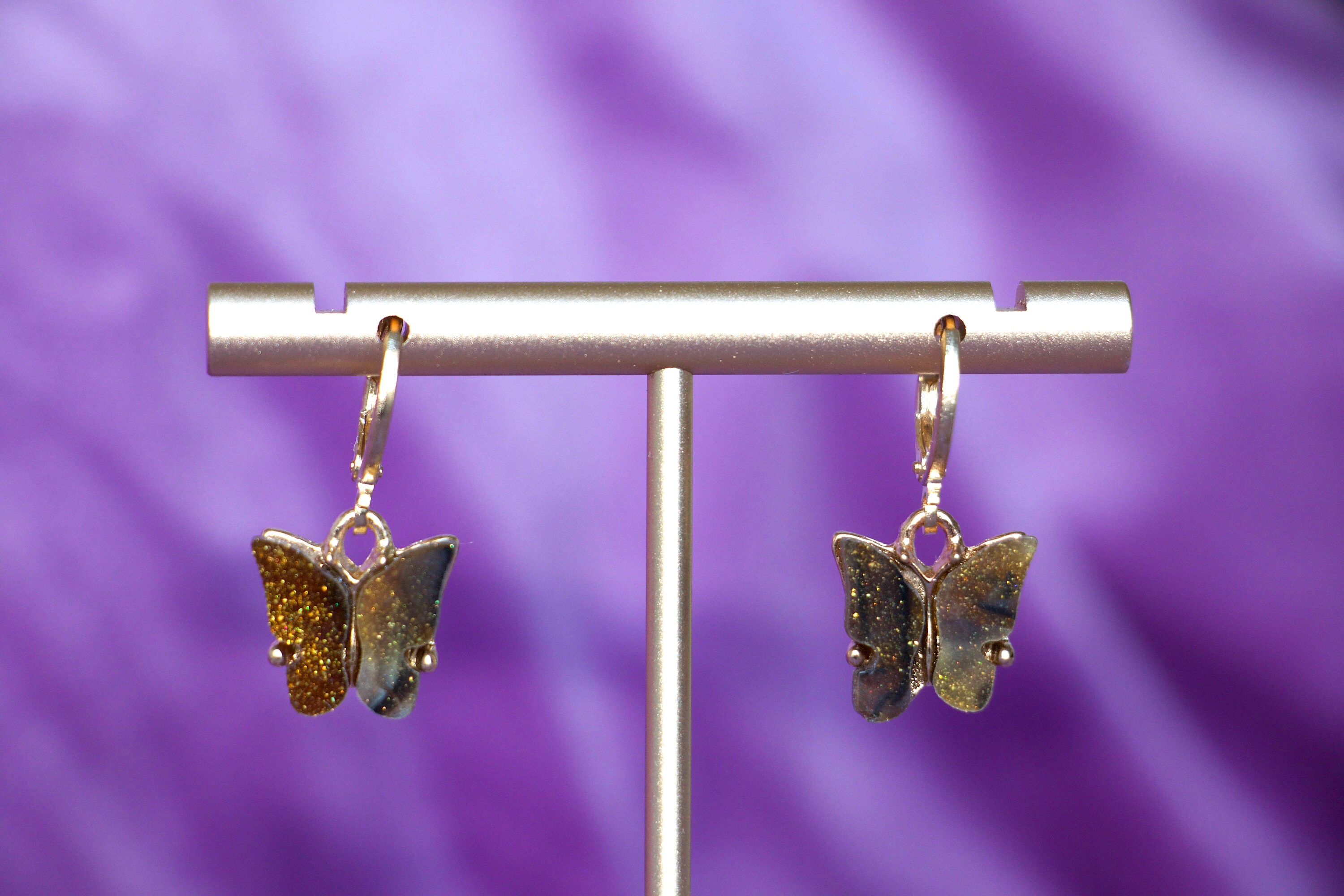 Butterfly Earrings/ Butterfly Earrings Hoop/ Fashion Earrings