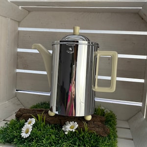 Bauscher Weiden Isolierkanne / Kaffeekanne, West Germany, Thermoskanne, deutsches Reichspatent (DRP)