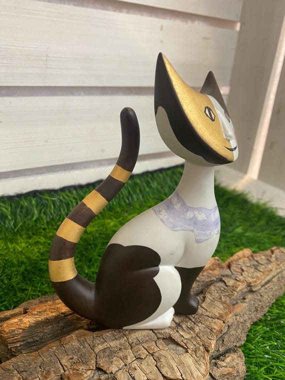 Vintage Figurine Rosina Wachtmeister Cat 