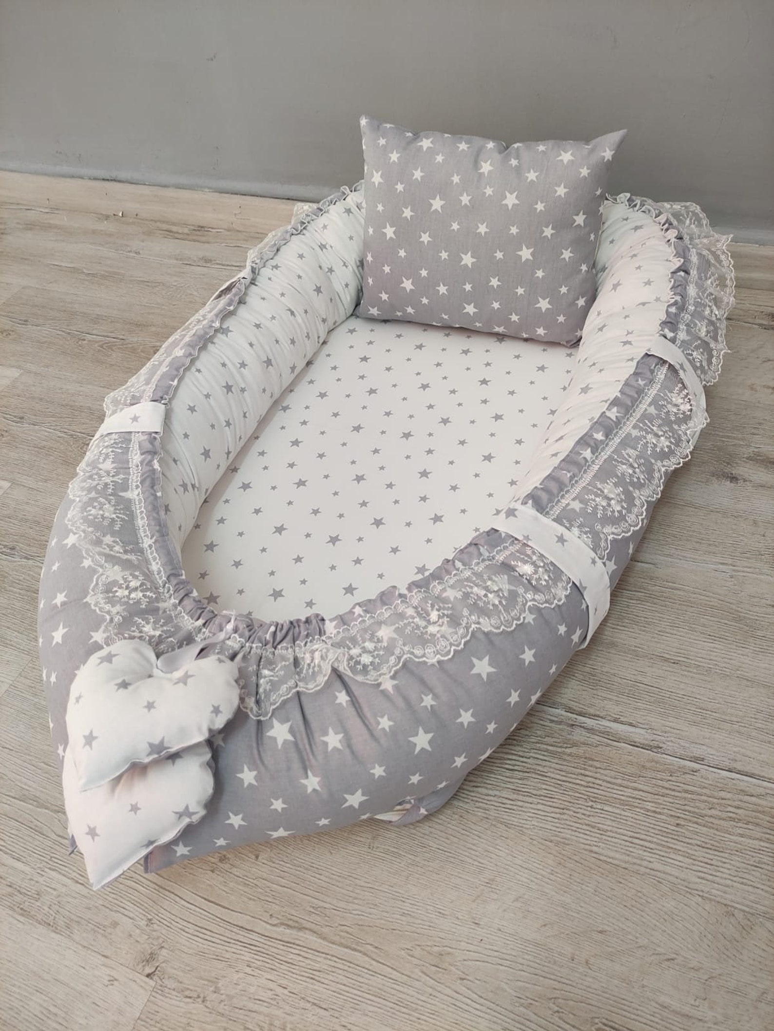 Stars Baby Nest Baby Blanket Sleep Bed Baby Nest Bed Newborn Etsy