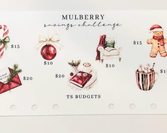 Mulberry Challenge Divider  (hole punched size a6)