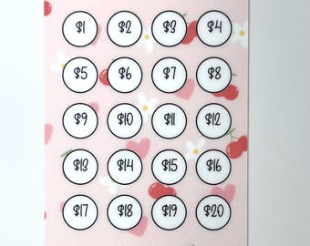 Treat Yourself Savings Tracker (regular size not mini)