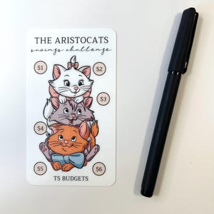 The Aristocats Mini Savings Challenge