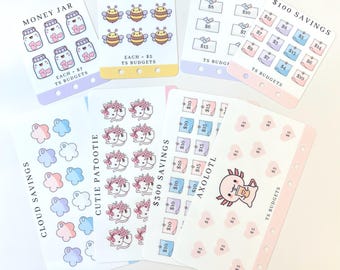 Divider Savings Challenge Bundles (4 hole punched minis + 4 regular size hole punched)