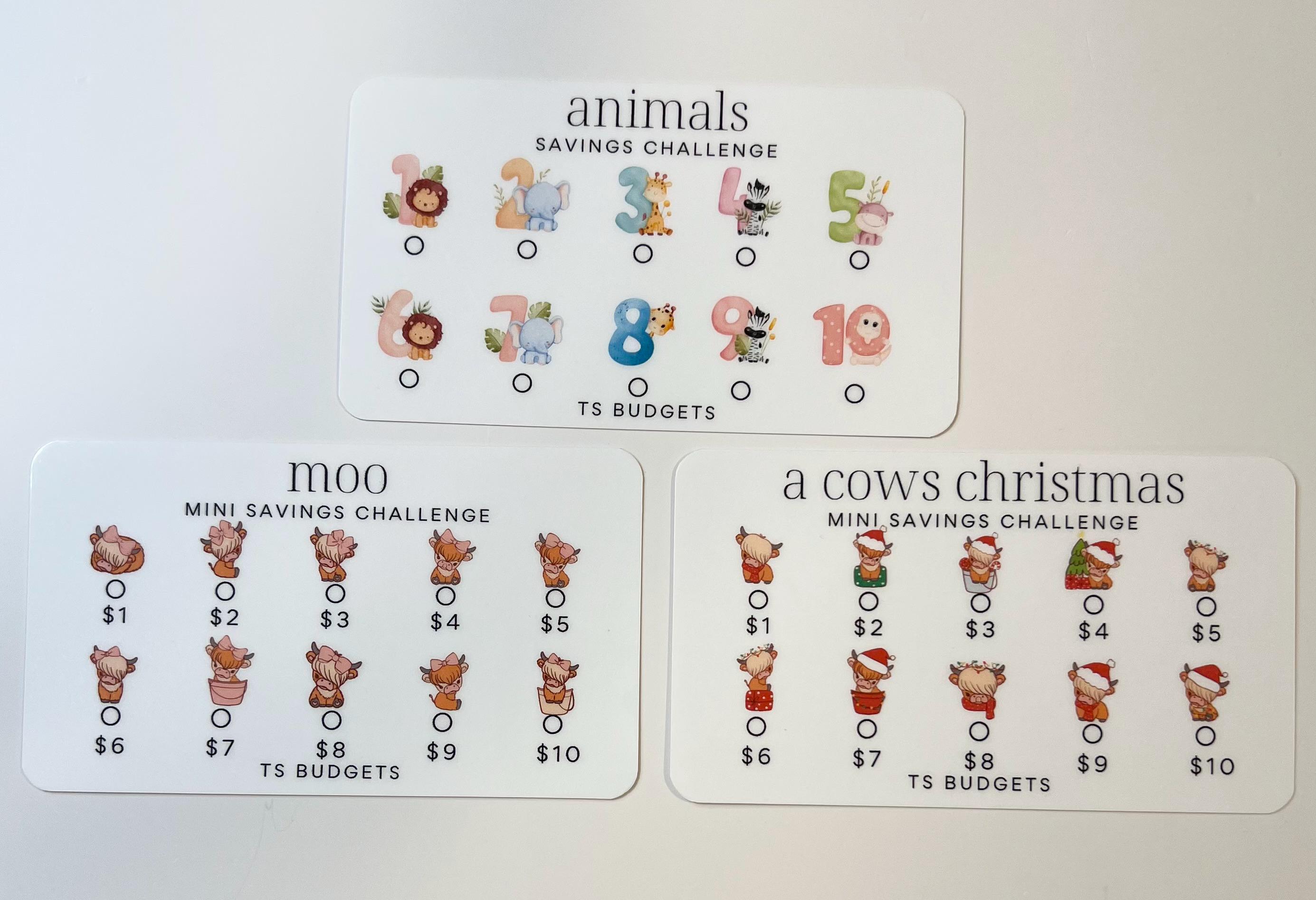 Animals Mini Challenges (3 trackers)