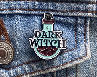 Dark Witch Potion Enamel Pin Badge | Book Merchandise