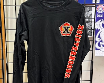 xsisterhoodx Rose Long Sleeve T-Shirt- Champion , Straight Edge