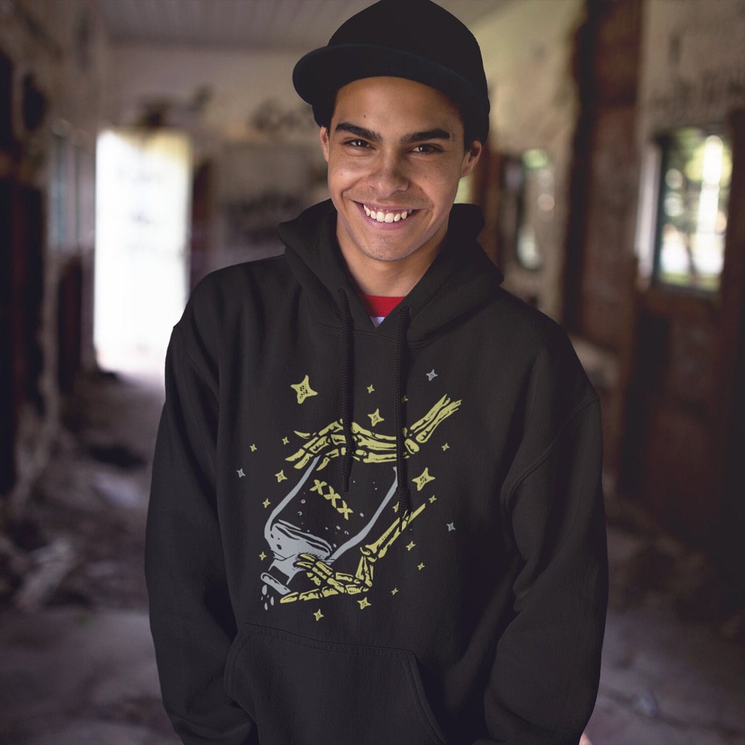 Straight Edge No Booze Dump It Out Unisex Hooded Sweatshirt