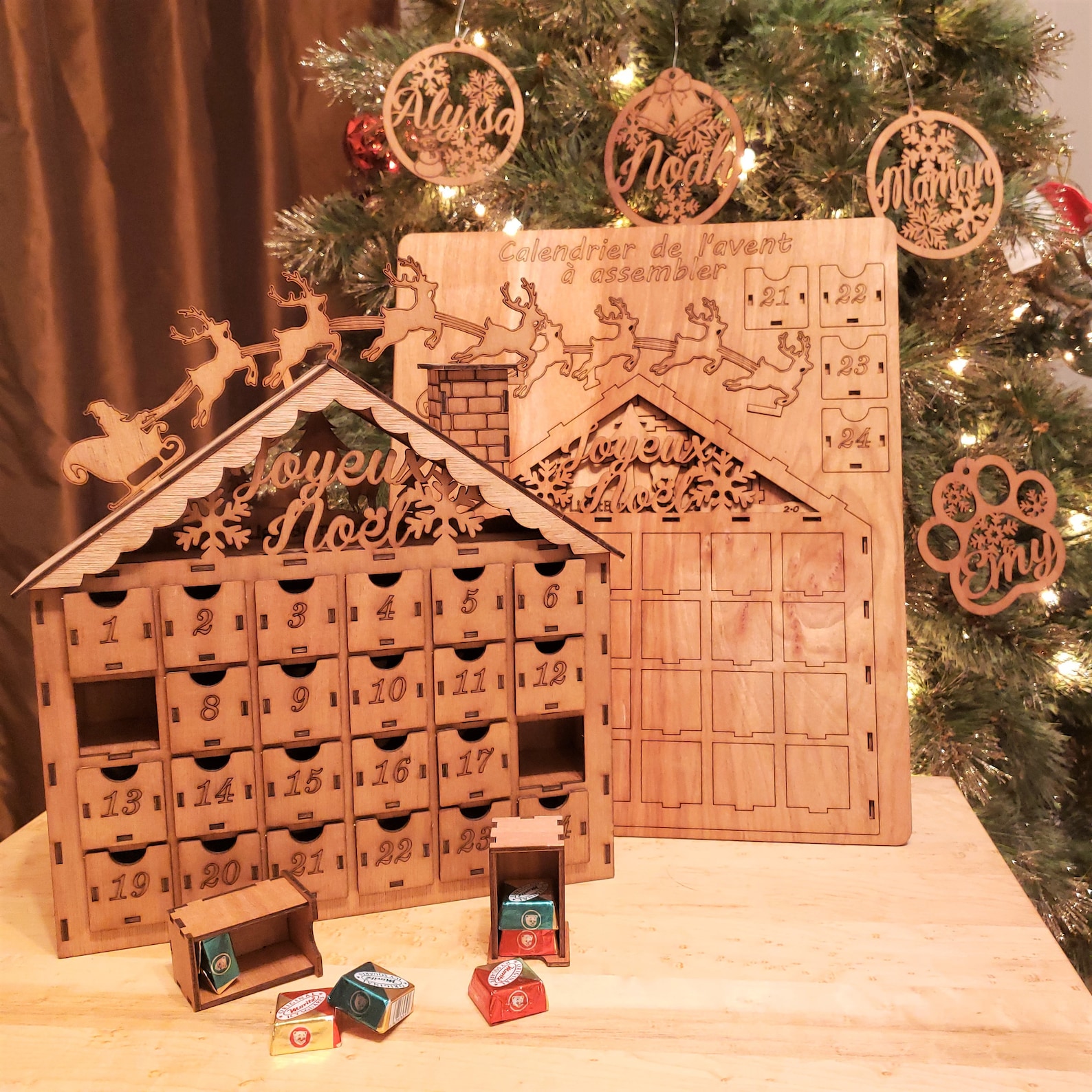 Advent Calendar DIY Kit - Etsy
